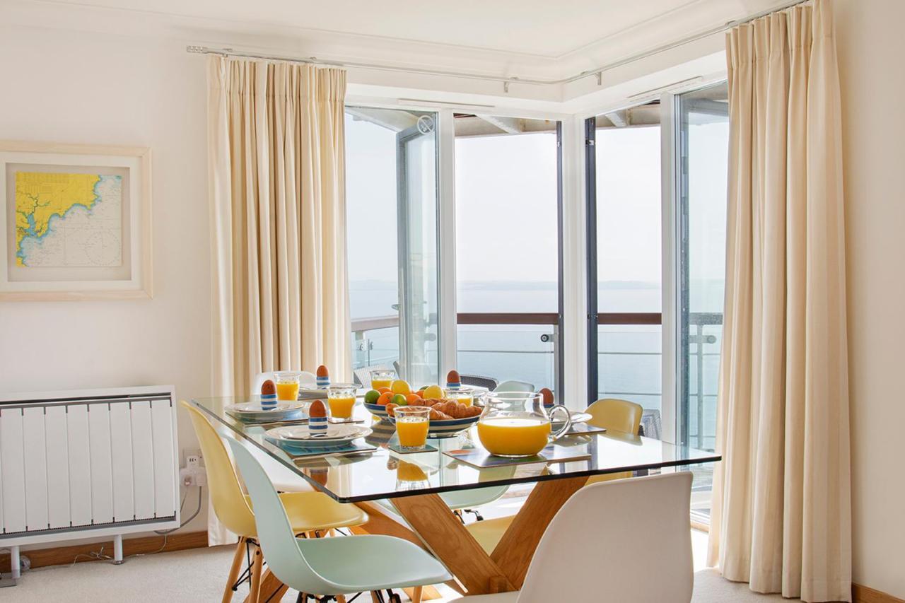 Marine Point, Mevagissey - Sensational Cliff Top Views Of Harbour And Bay Exterior foto